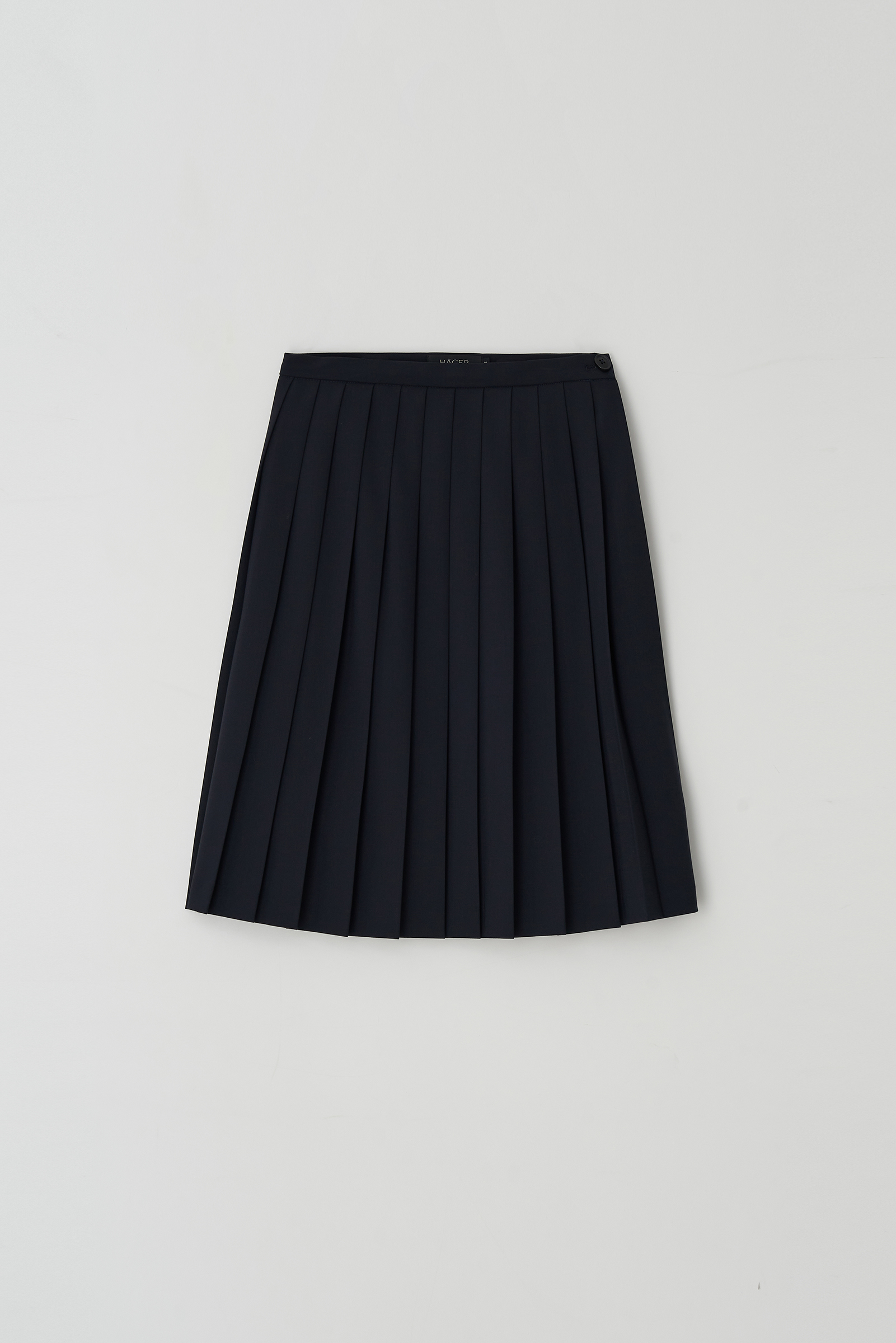 [2nd] Navy Pleats Skirt