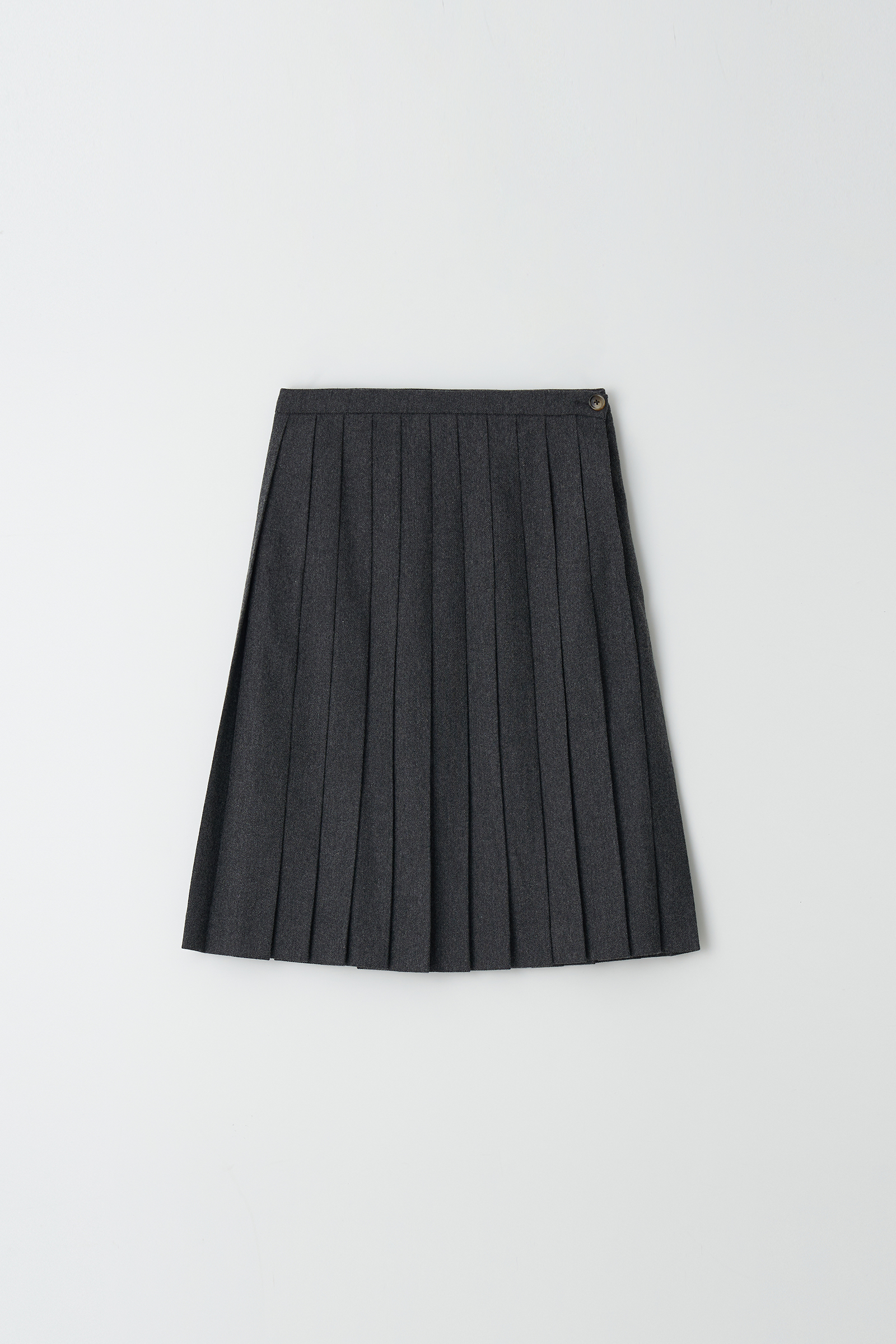 [7th] Wool Pleats Skirt